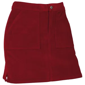 Women's Crest Cord Skirt