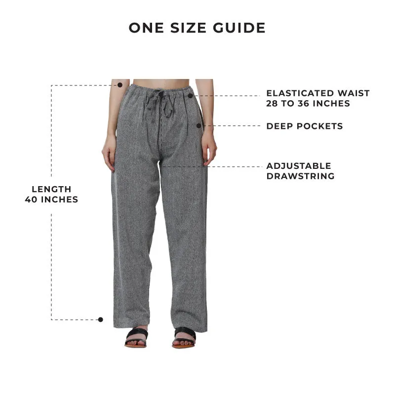 Women's Lounge Pants | Grey | Fits Waist Size 28" to 36"